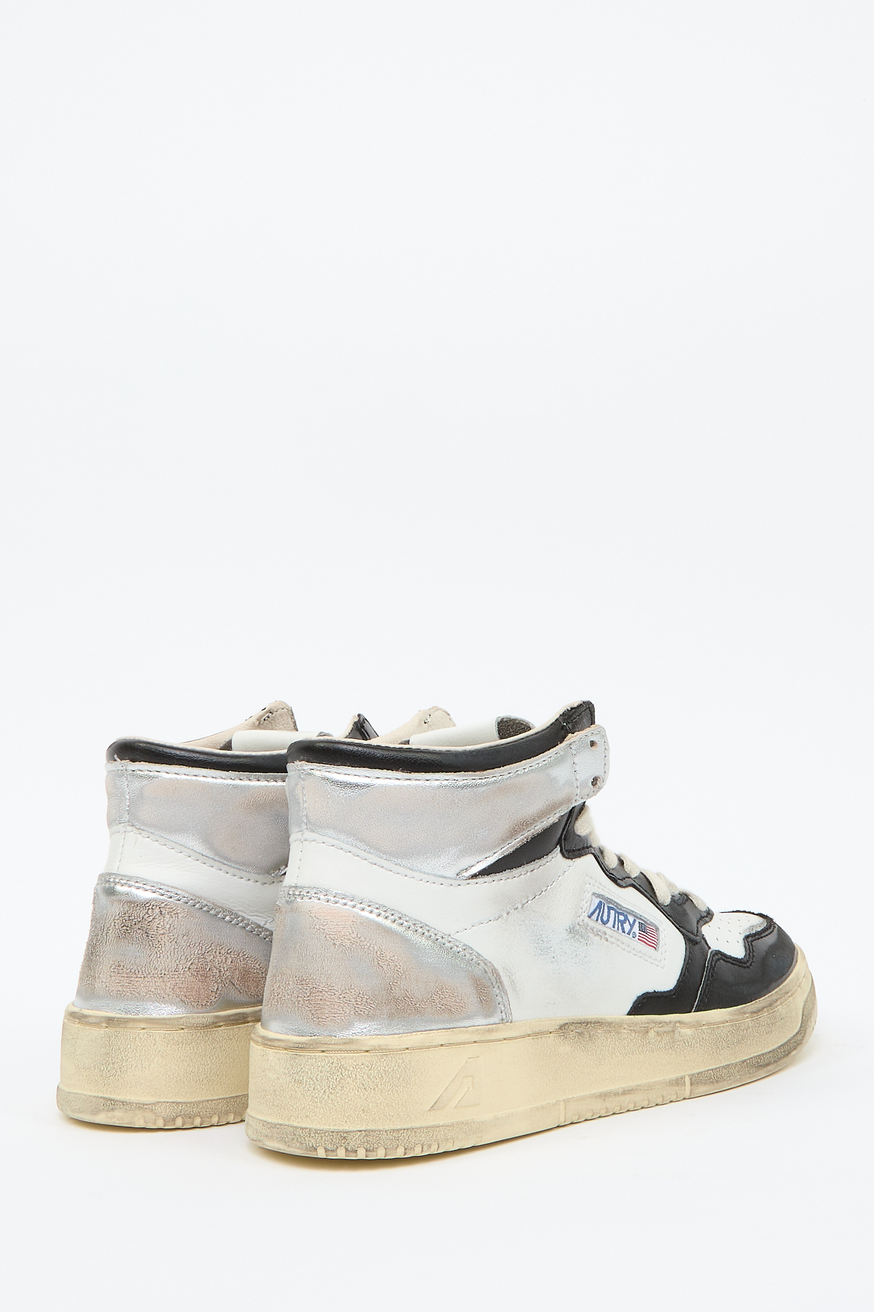 Высокие Кроссовки С Эффектом Потертости