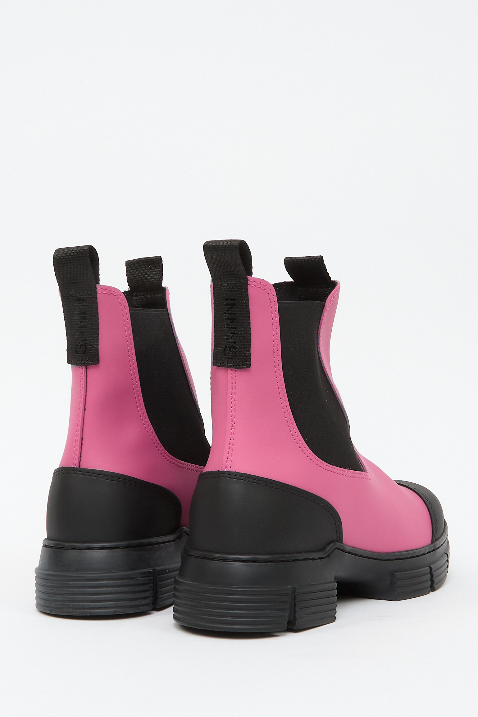 Сапоги С Тисненым Логотипом И Вставками