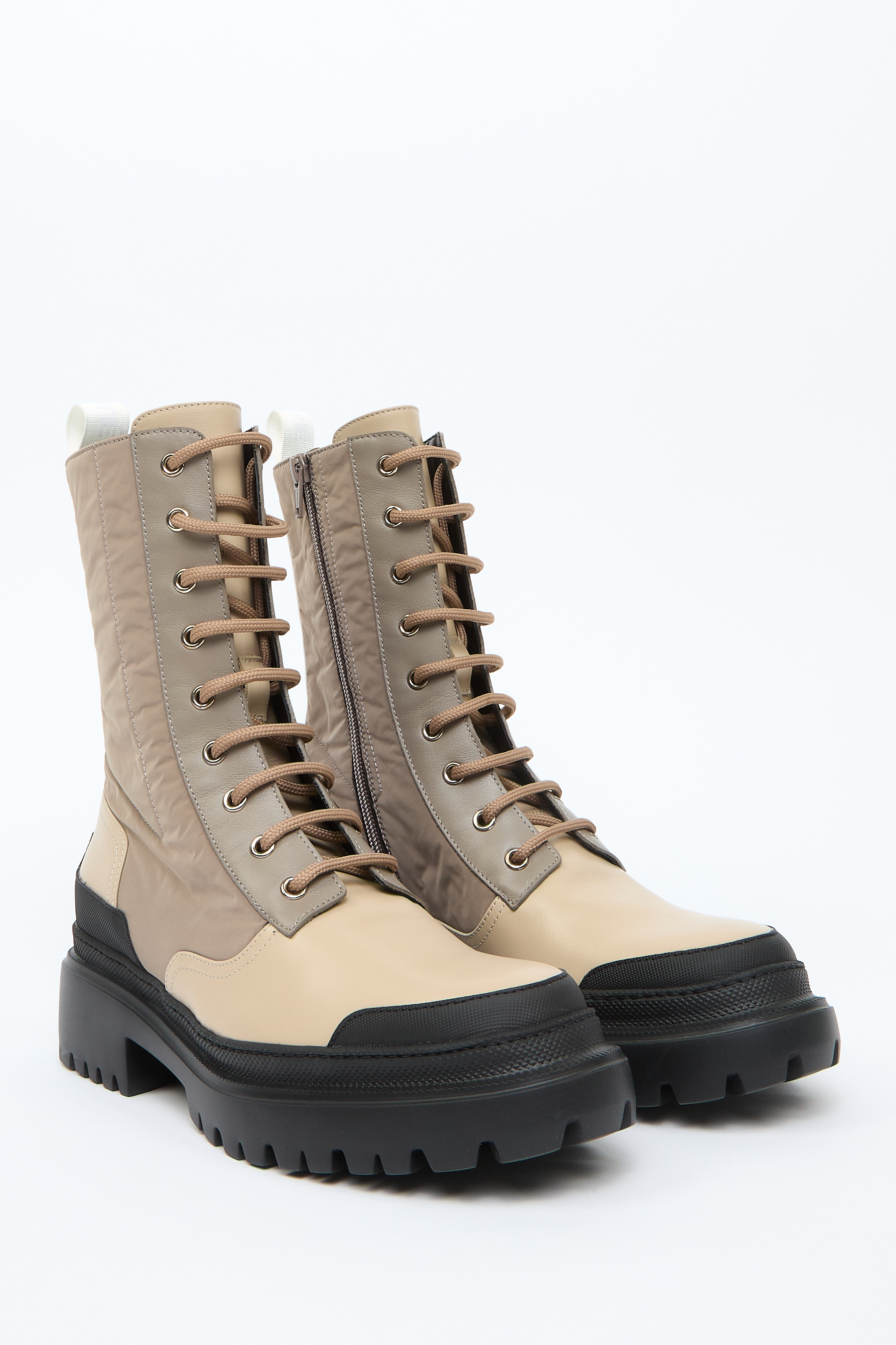 Ботинки На Шнуровке