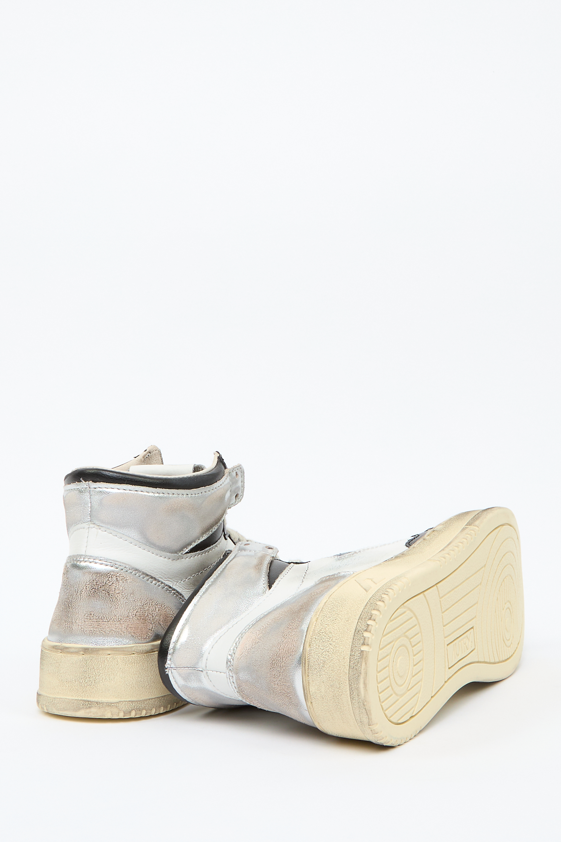 Высокие Кроссовки С Эффектом Потертости