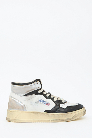 Высокие Кроссовки С Эффектом Потертости