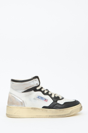 Высокие Кроссовки С Эффектом Потертости