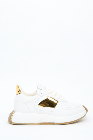 Кроссовки Кожаные