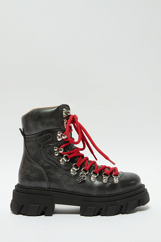 Ботинки На Шнуровке