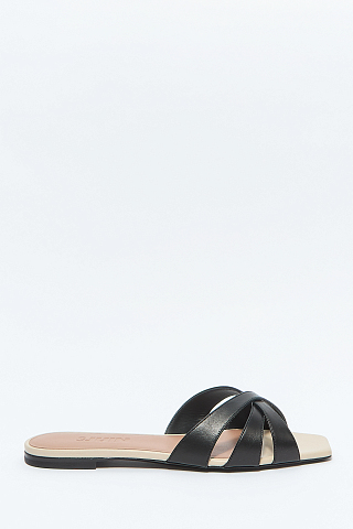 Шлепанцы С Квадратным Носом